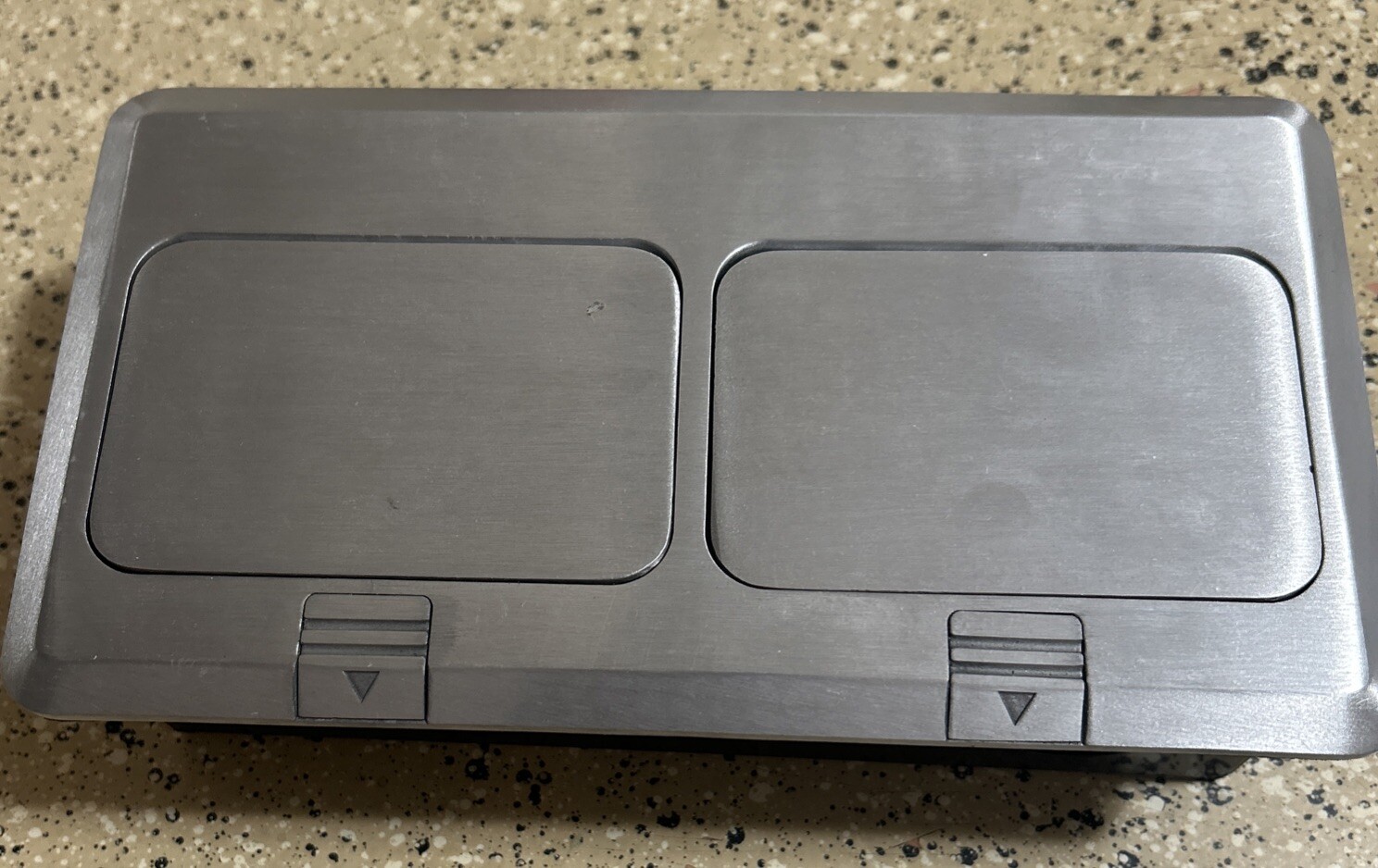 Pop Up Floor Outlet Box with Sockets and LAN 20 Amp Outlet 3 x LAN 2 x 20A gallery