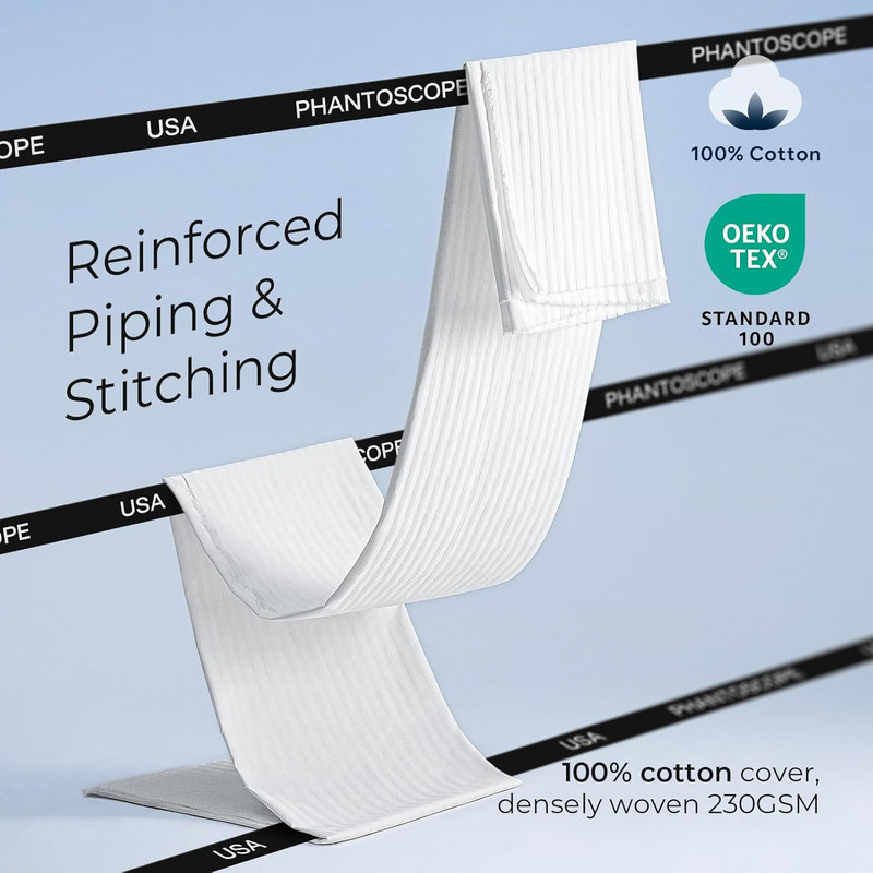 Synthetic down Pillow Insert - 18X18 down Alternative, Ultra Soft Large Square T gallery