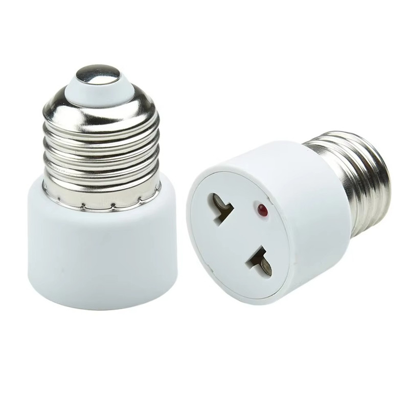 Outlet Light Socket Adapter, E26 Light Bulb to Plug Converter 1pcs gallery