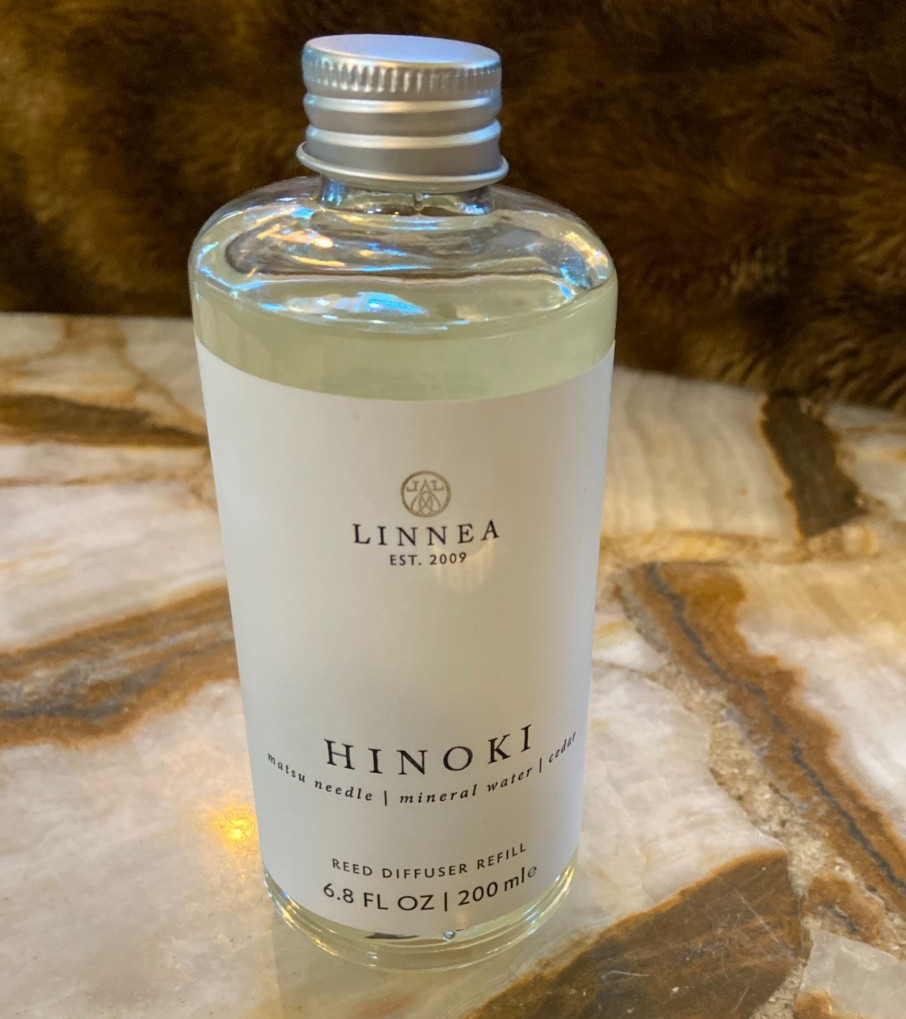 LINNEA~Reed Diffuser Refill~HINOKI~6.8oz/200ml~NEW- No Box gallery