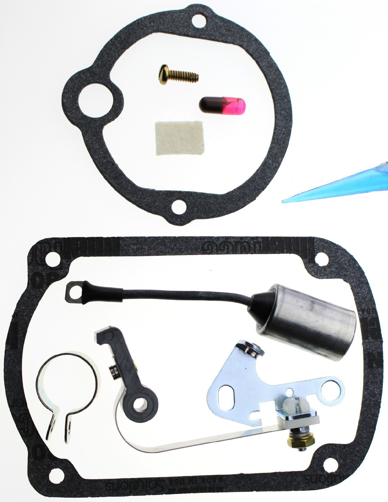 Points Condenser Kit fits Continental F140 F162 F163 X4B16 X4B16A1 X4B16A i62 gallery
