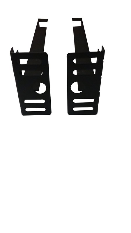 Bed Frame Footboard Extension Brackets Set Attachment Kit - Twin/Full/Queen/King gallery