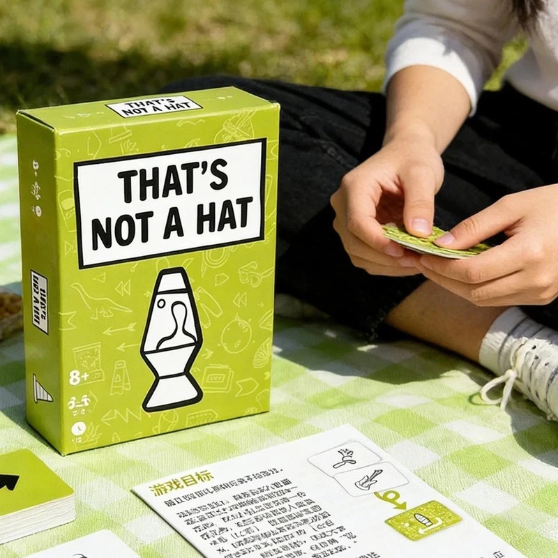 That'S Not a Hat - Fun Bluffing & Memory Party Game for All Ages Components US * gallery