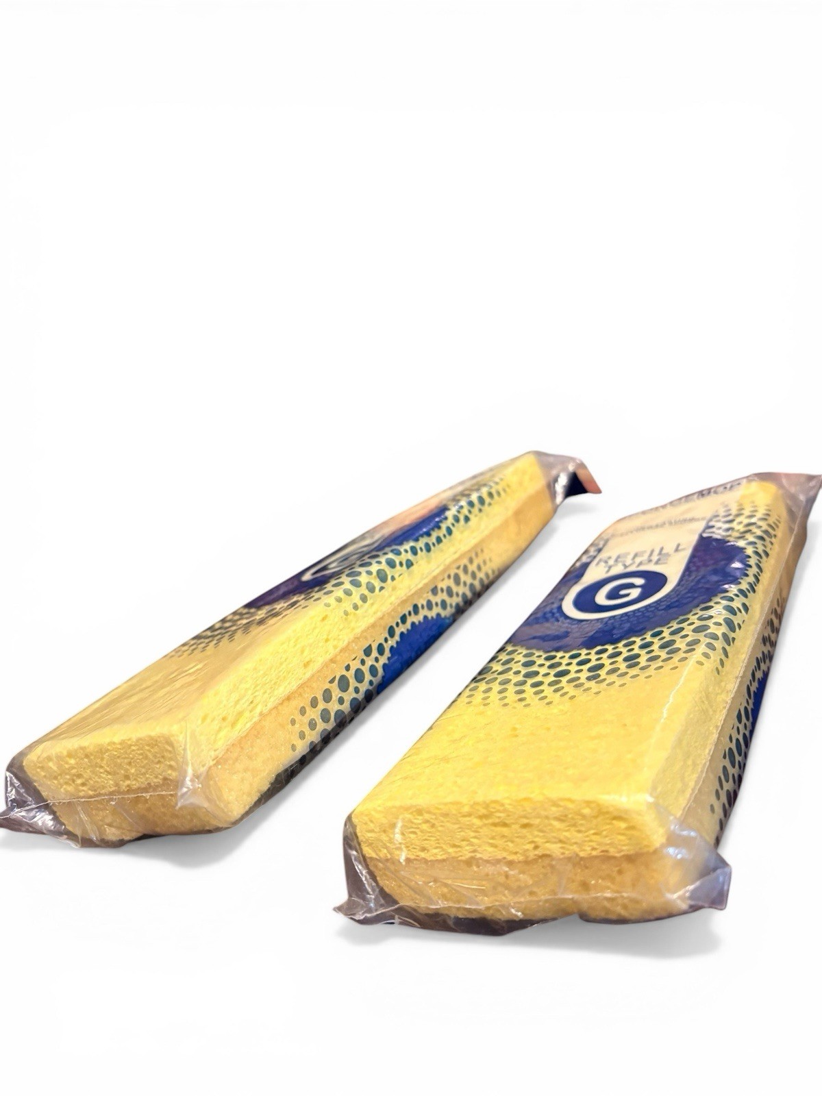 Cellulose Spongemop Refill Type G Yellow Long Lasting Sponge Mop USA Lot of 2 gallery