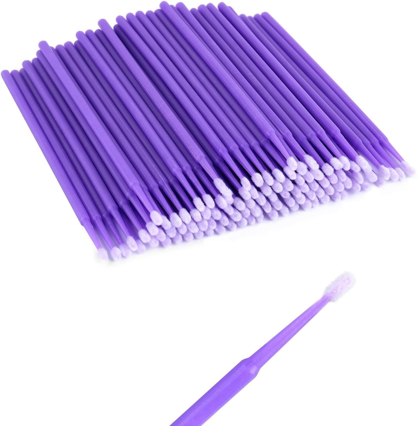 100PCS Car Touch Up Paint Brushes,Single-Use Micro Brushes for Refinishing Car gallery