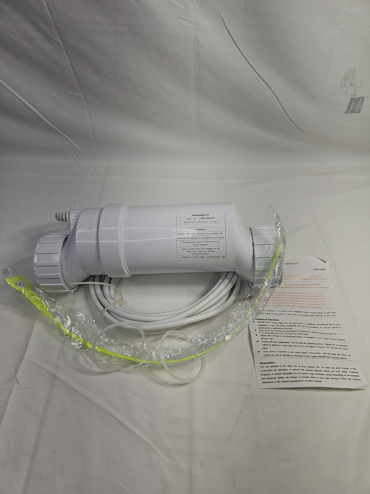 Salt ChIorination Cell CELL-15/99889420003BE032 For Pools up to 15,000 Gallons gallery