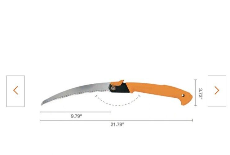 Fiskars Brands model# 394960-1001 .High Carbon Steel Blade Pruner Saw 10 in gallery