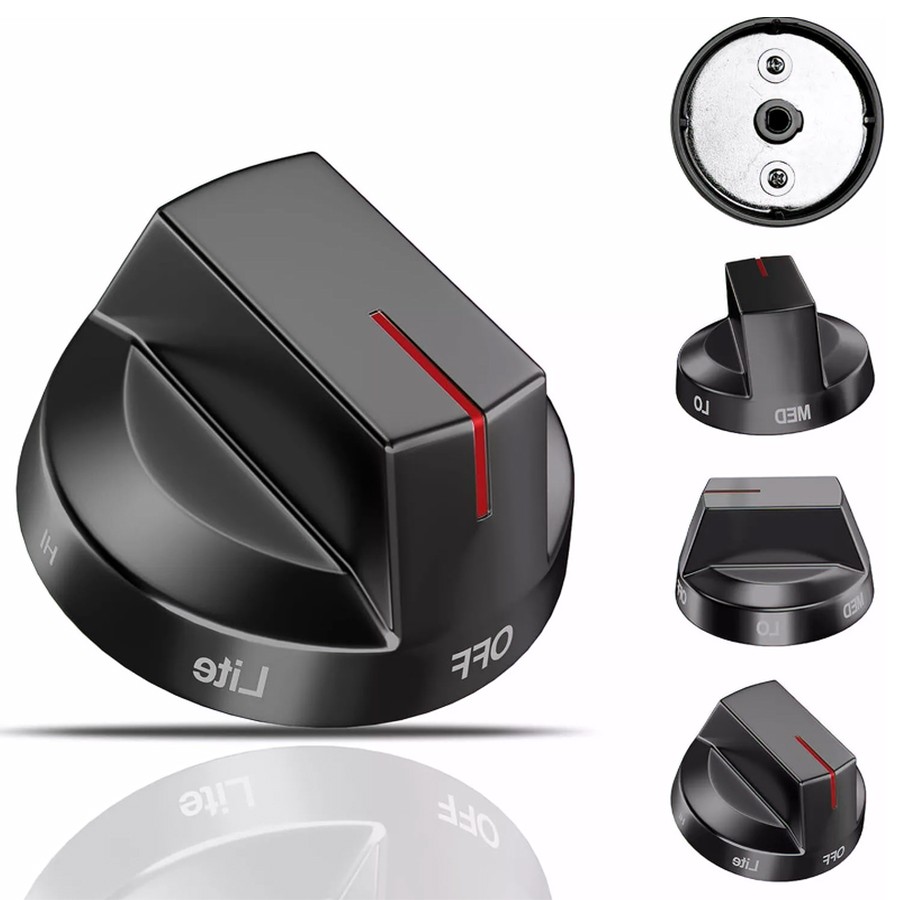 5 Pcs DG64-00473B Control Knob Assembly For Samsung Range Knobs NX58J5600SG gallery