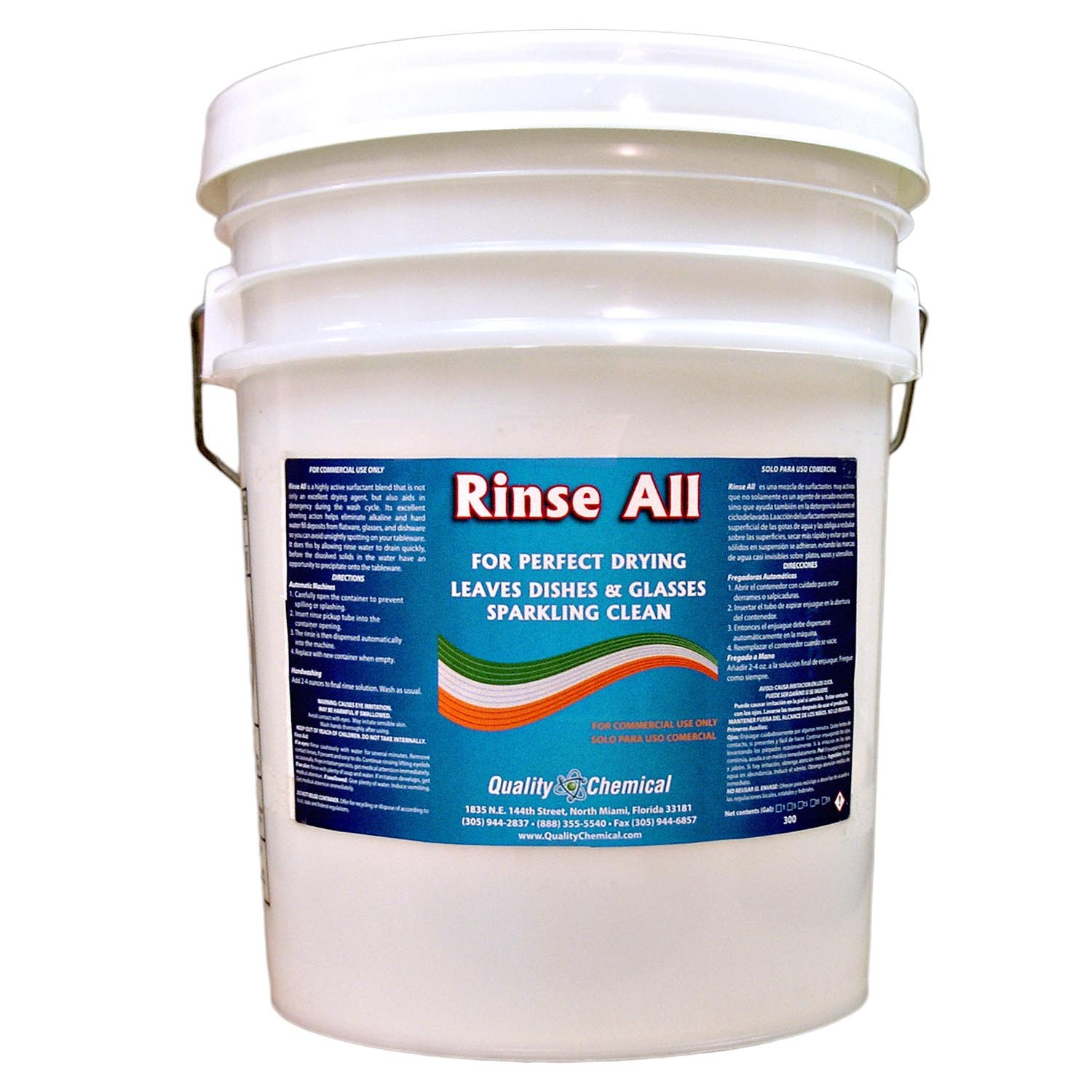 Rinse All / Commercial Industrial Grade Rinse Aid / 5 Gallon Pail gallery