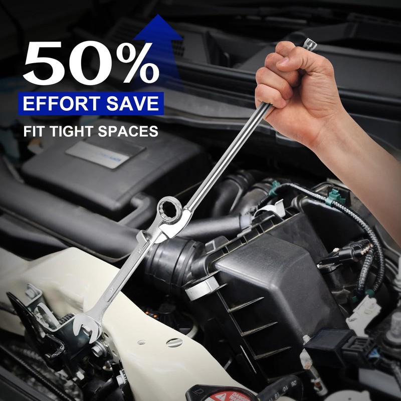 Wrench Extender Tool Bar, Extra-Long 15 Inch Wrench Extension for Maximum Lev... gallery