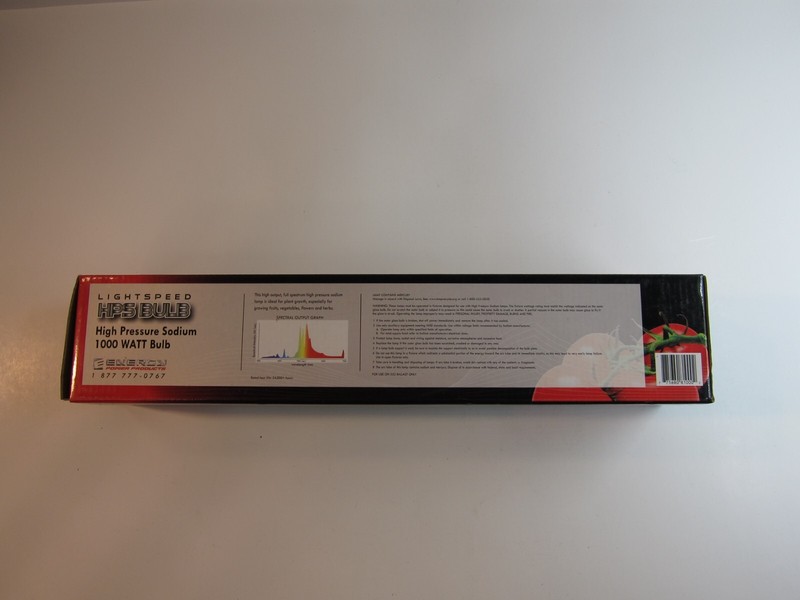LightSpeed Metal Halide Bulb Red 1000W, 2000 Kelvin gallery