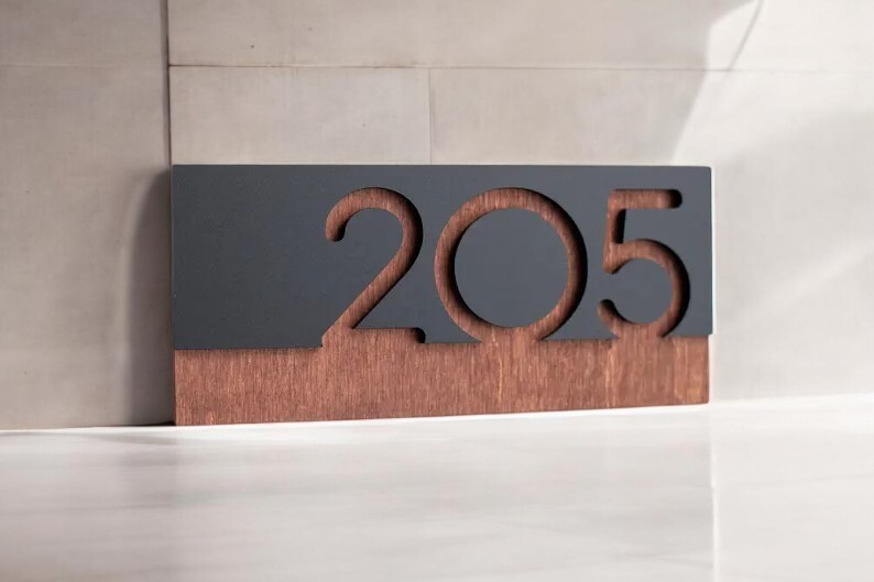 Personalized Home Address Sign house number Custom House Number Plaque gallery