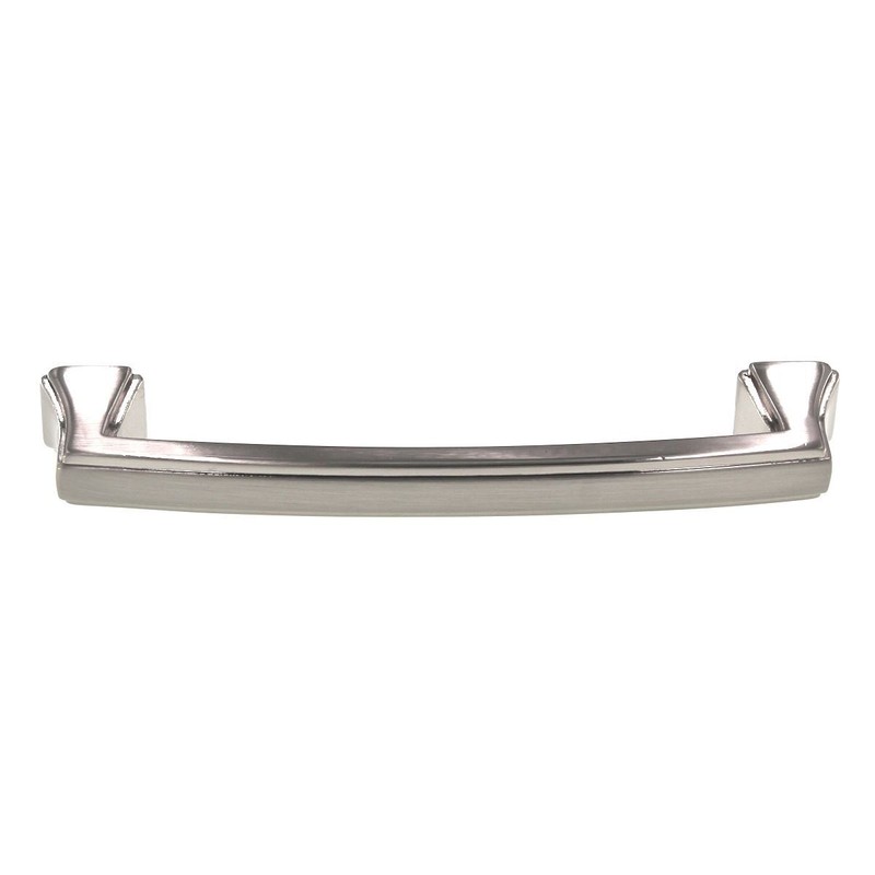 Hickory Hardware Bridges 5" (128mm) Ctr Cabinet Arch Pull Satin Nickel P3233-SN gallery
