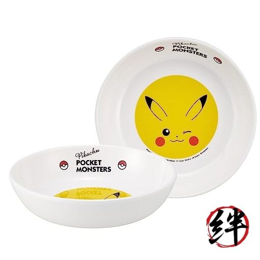 Skater Melamine Small Plate Pokémon Pikachu Face 13cm MBL3P-A gallery