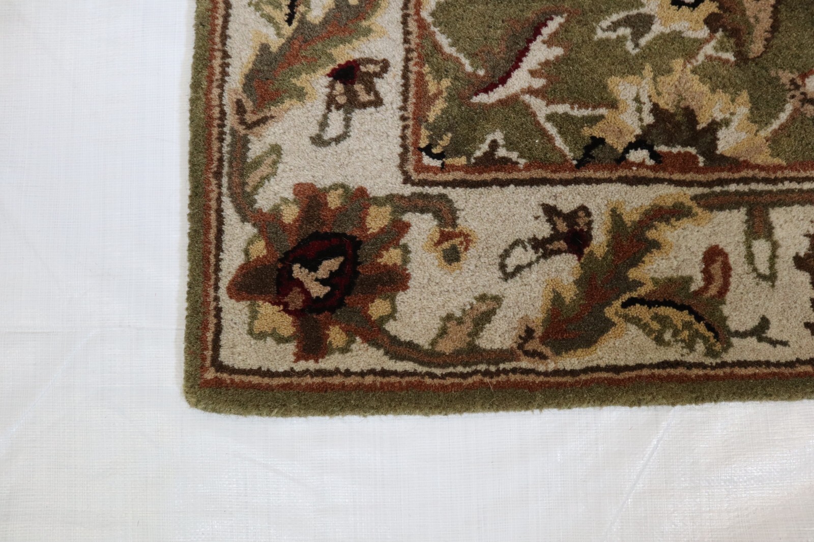 3'0" x 5'0" ft. Tufted Rug, Wool Rug, Authentic Rug, Natural Dye Rug gallery