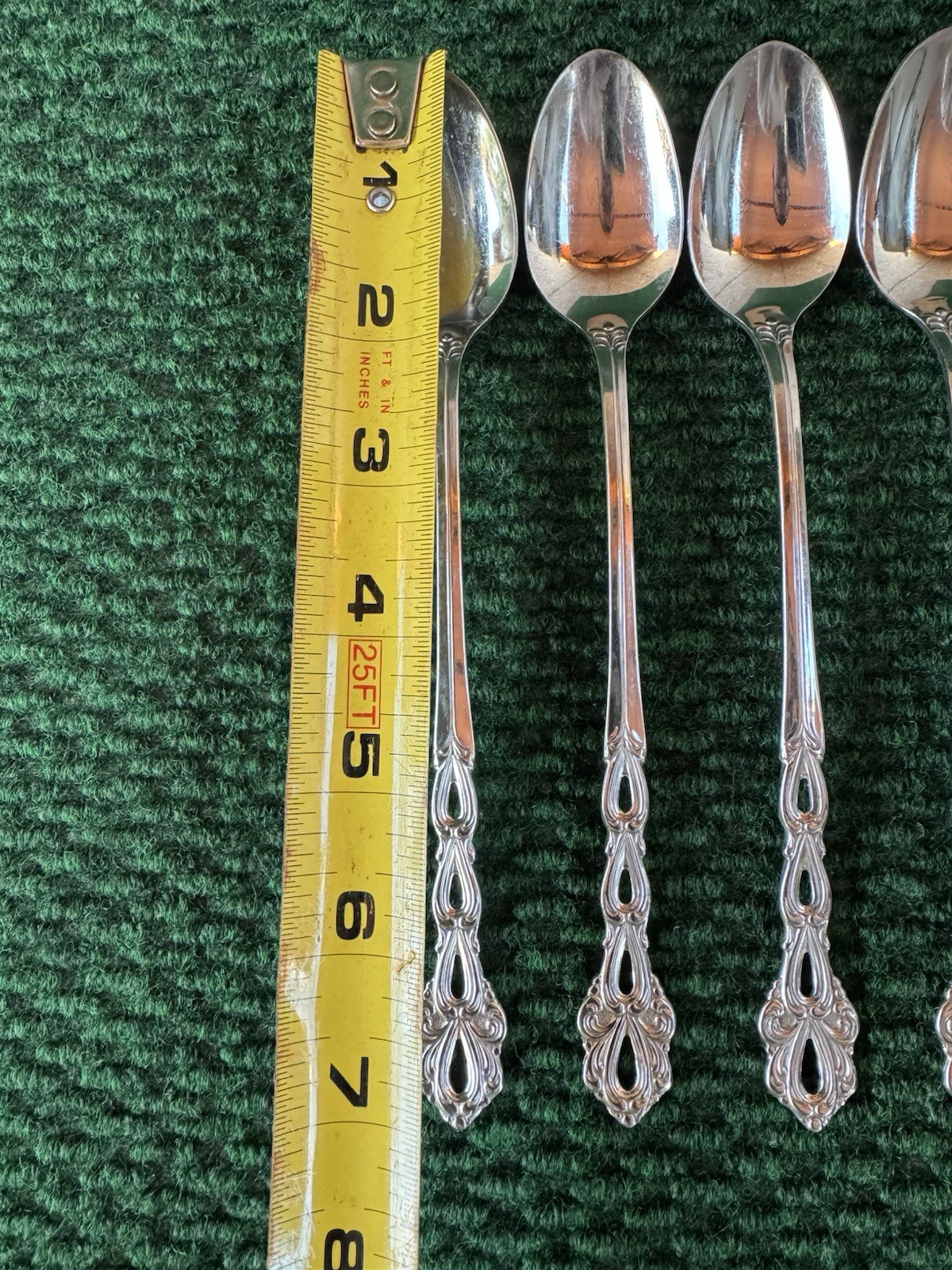 Oneida CHANDELIER Iced Tea Spoons (Set of 7) Community Stainless gallery