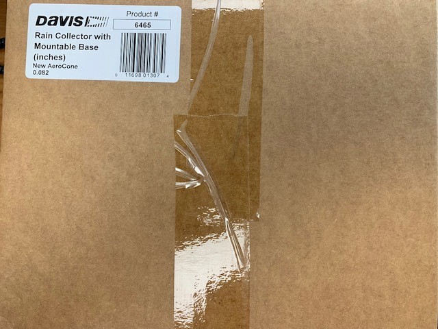 Davis Rain Collector with Mountable Base New AeroCone 6465 gallery