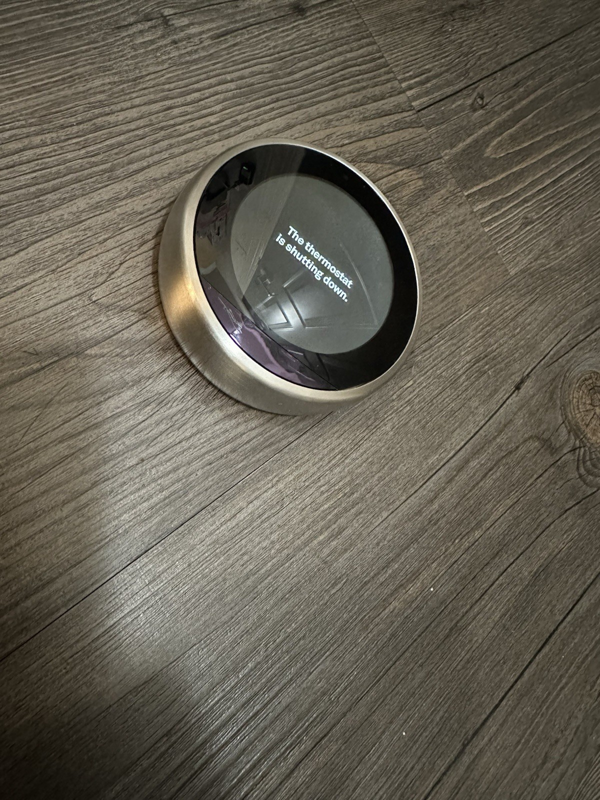 Google Nest (3rd Generation) Learning Thermostat Turns On No Back AS-IS gallery