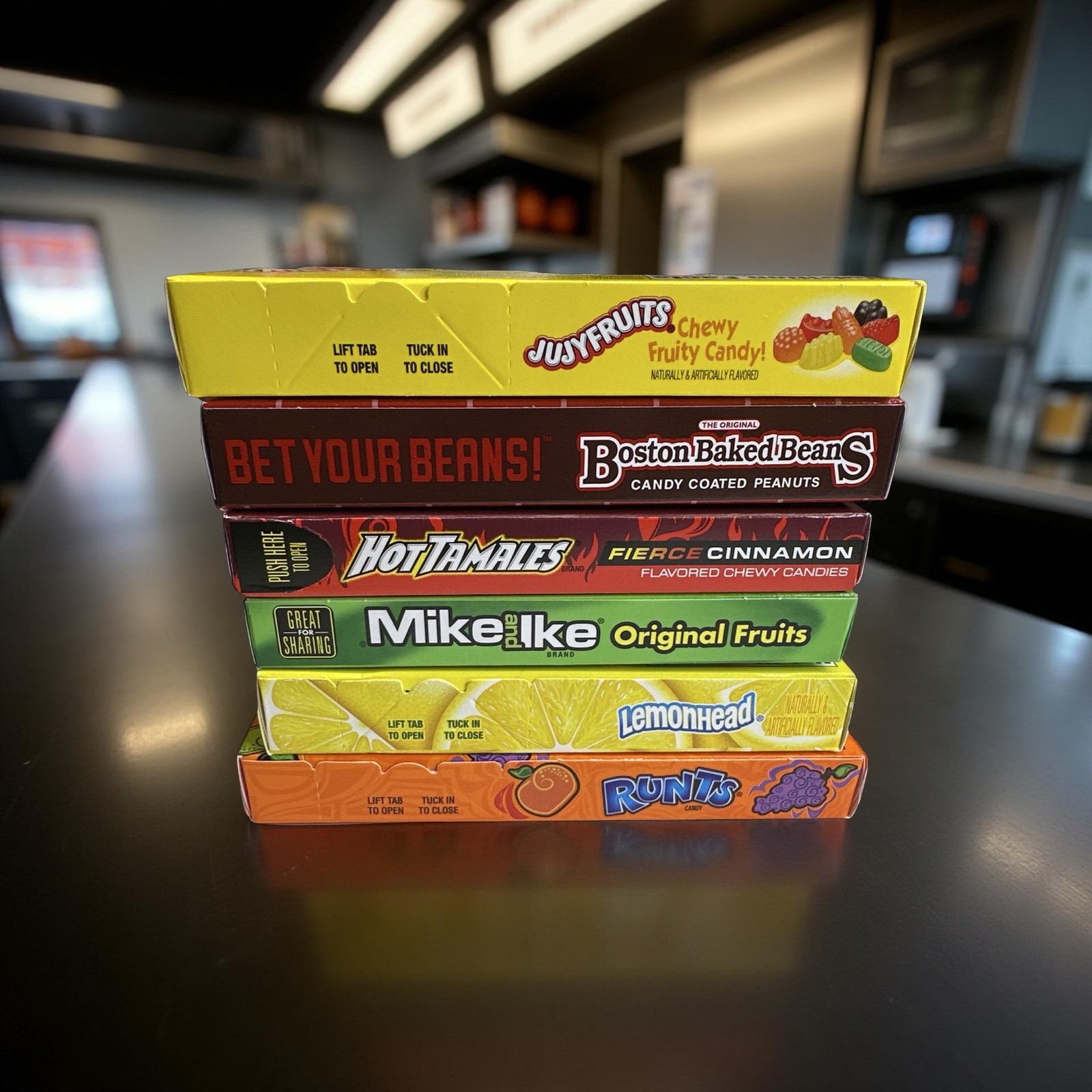 Nostalgic Candy Large Movie Theater Size Boxes Variety, Boston Baked Beans, Jujy gallery