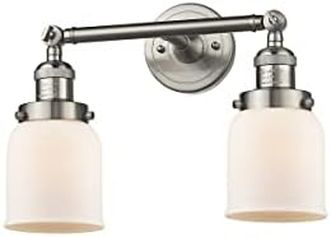 Lighting 208-SN-G51 2 Light Bathroom Fixture, Brushed Satin Nickel gallery
