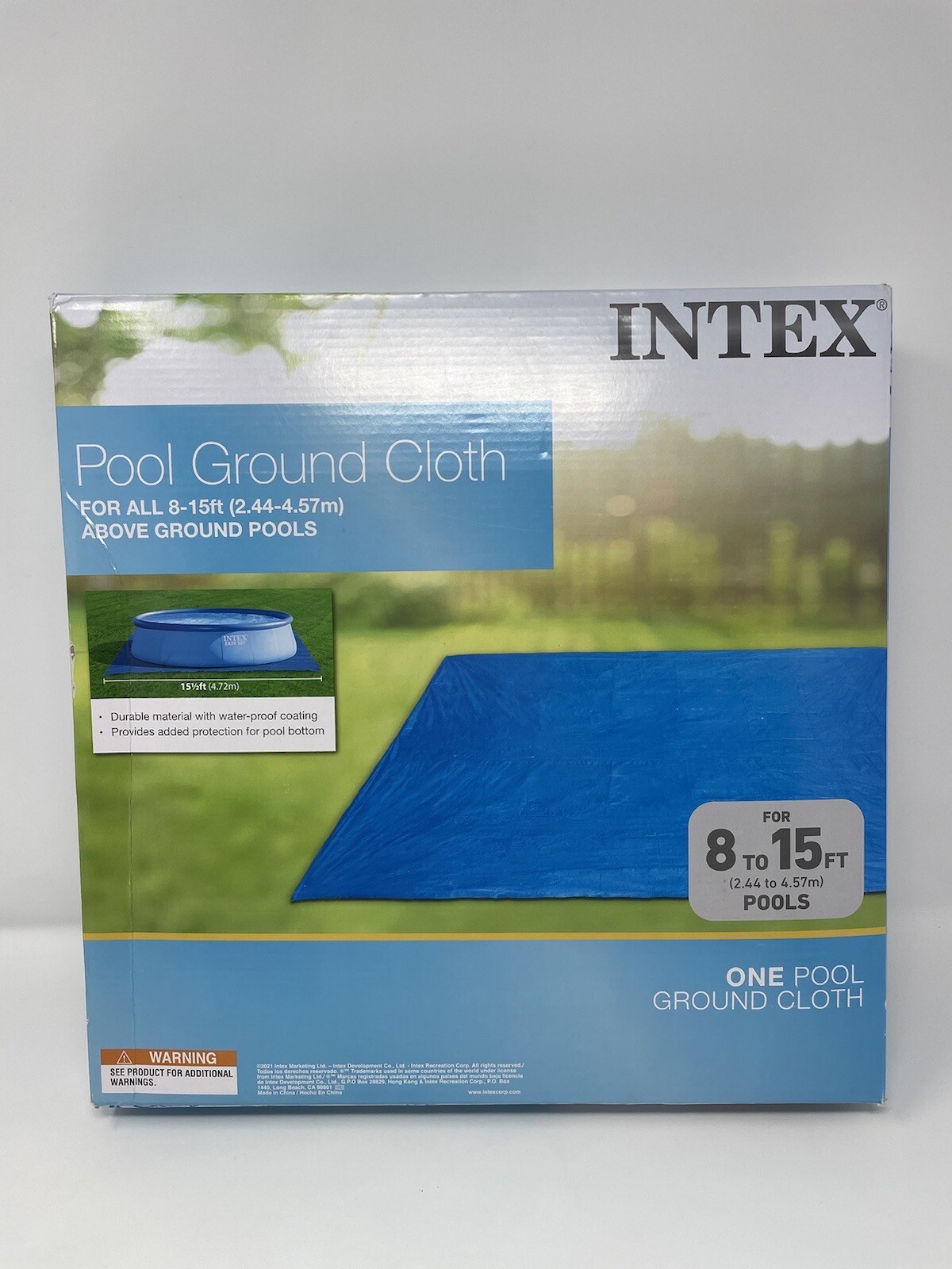 Intex Pool Ground Cloth for 8ft to 15ft Round Above Ground Pools gallery