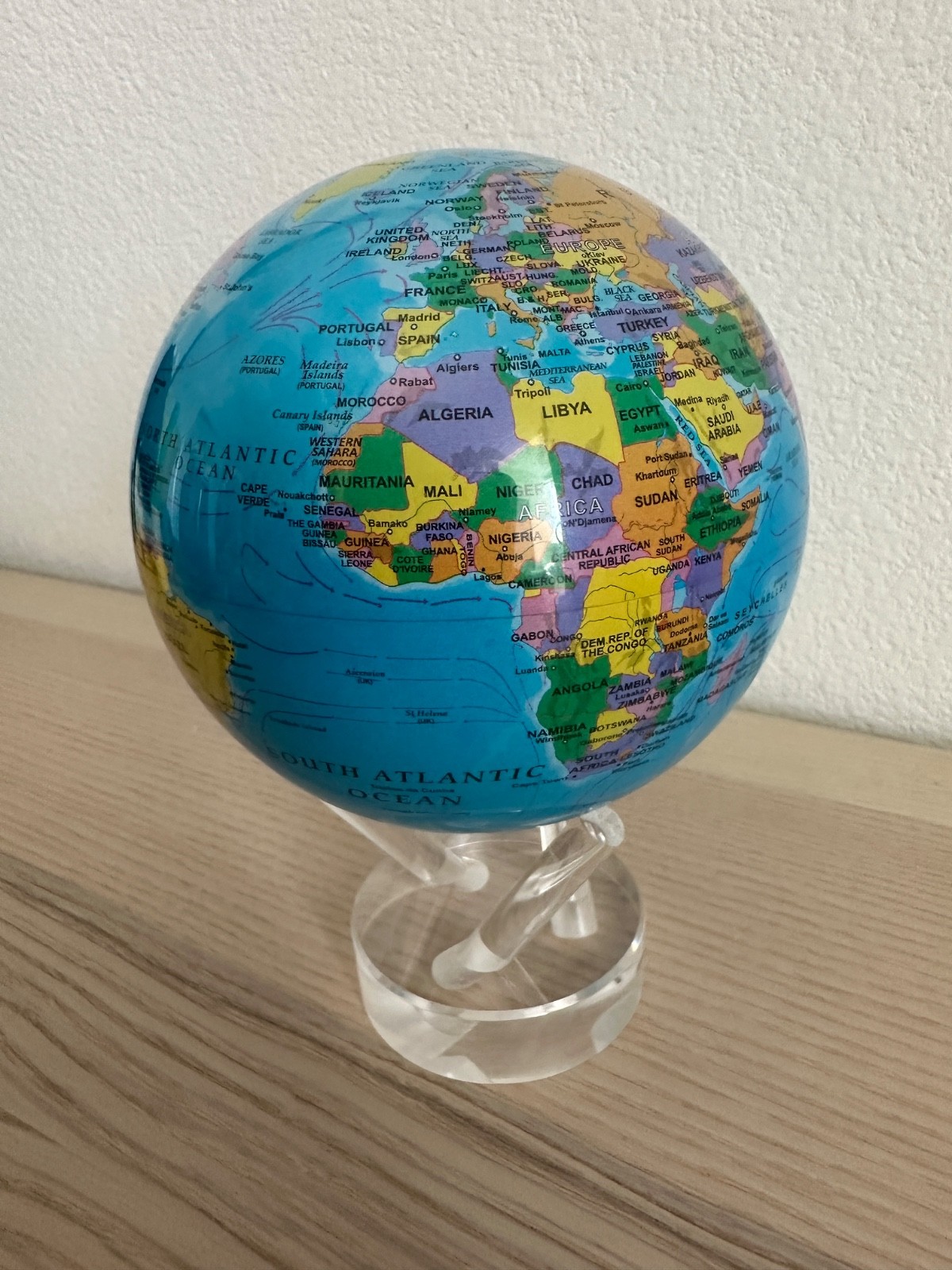 MOVA Political Map Earth Globe, Mint Condition 4.5" gallery