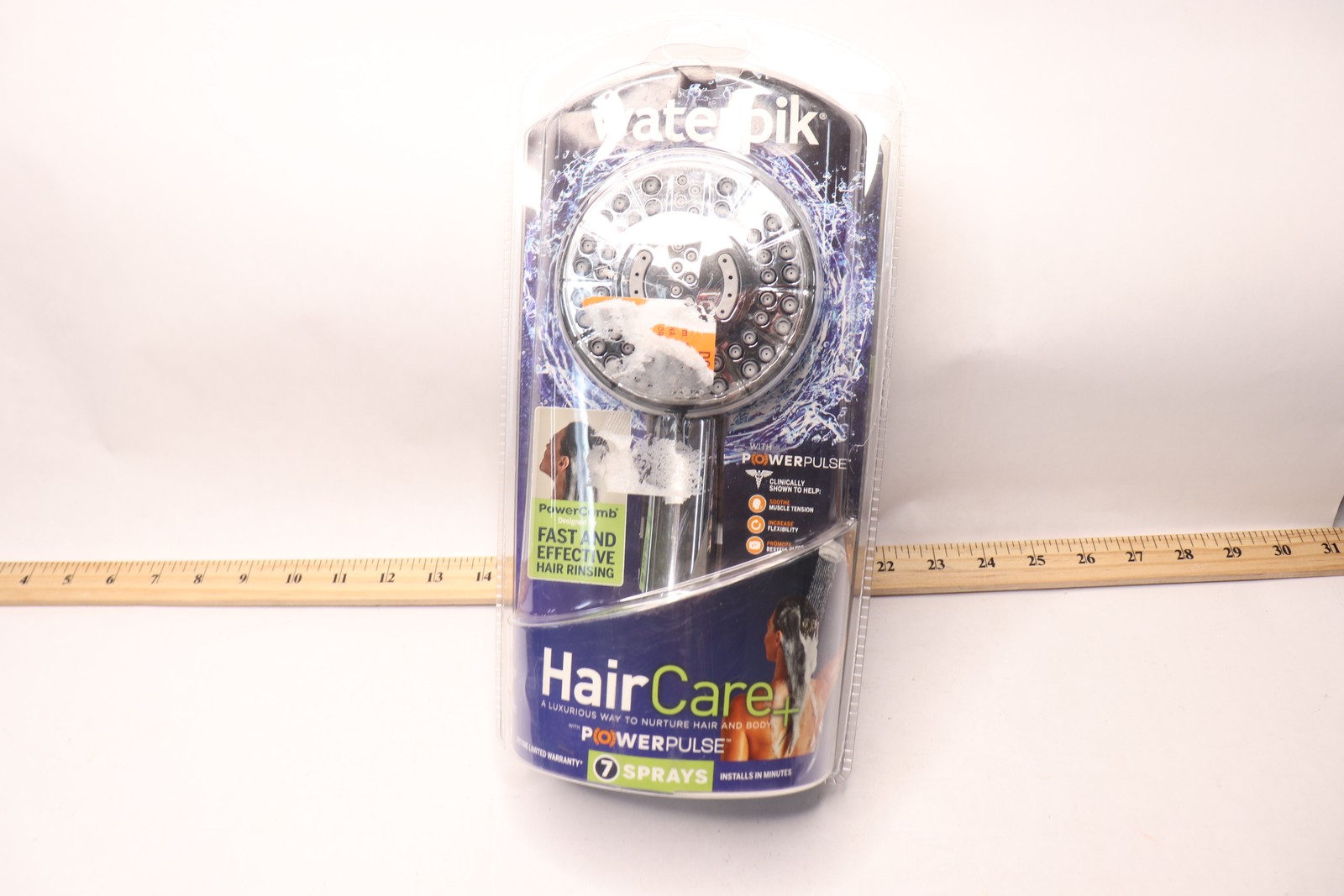 Waterpik 7-Spray Patterns w/1.8 GPM Wall Mount Adjustable Handheld Shower Head gallery