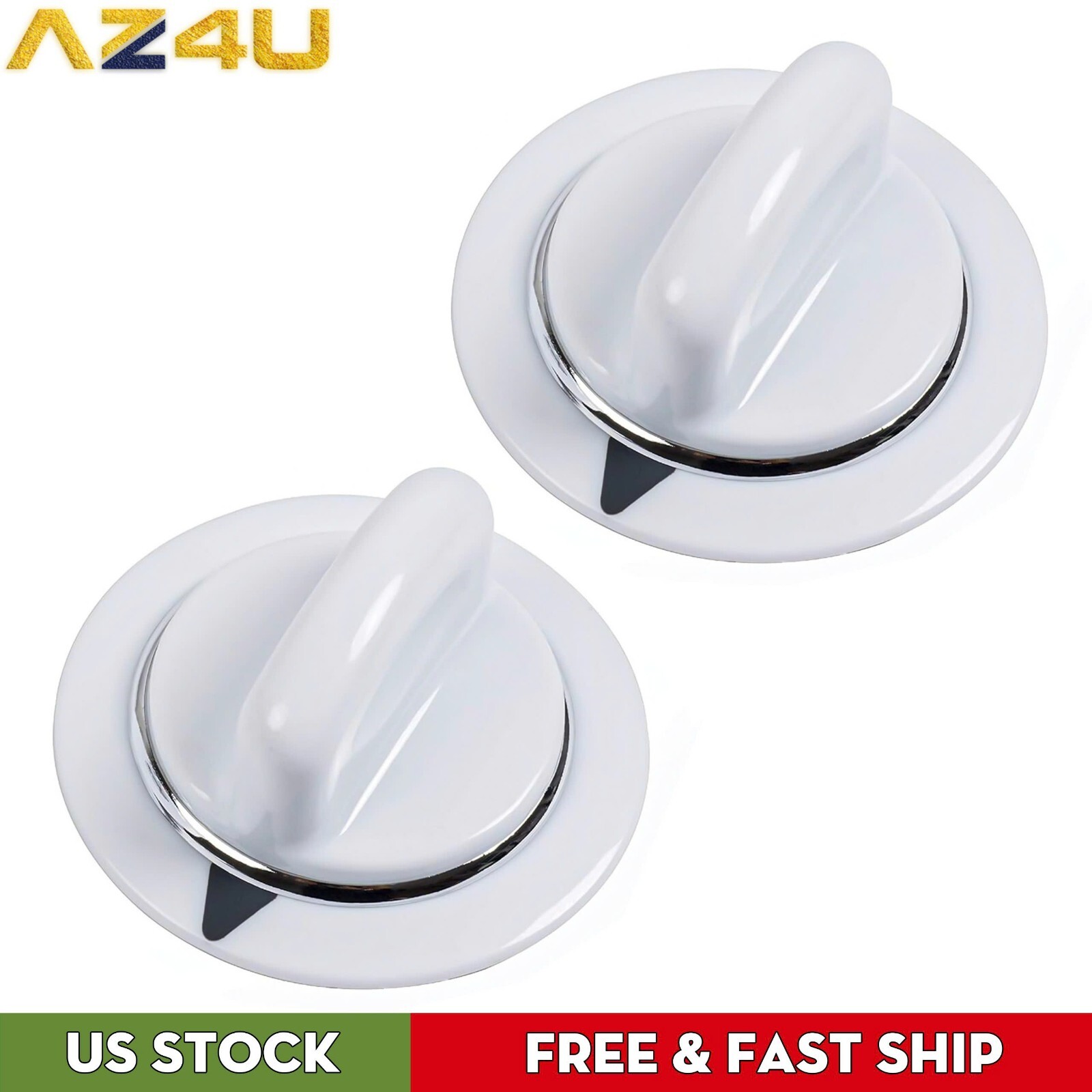 Dryer Timer Control Knob White Replacement For GE WE01X20374 PS8769912 AP5805160 gallery