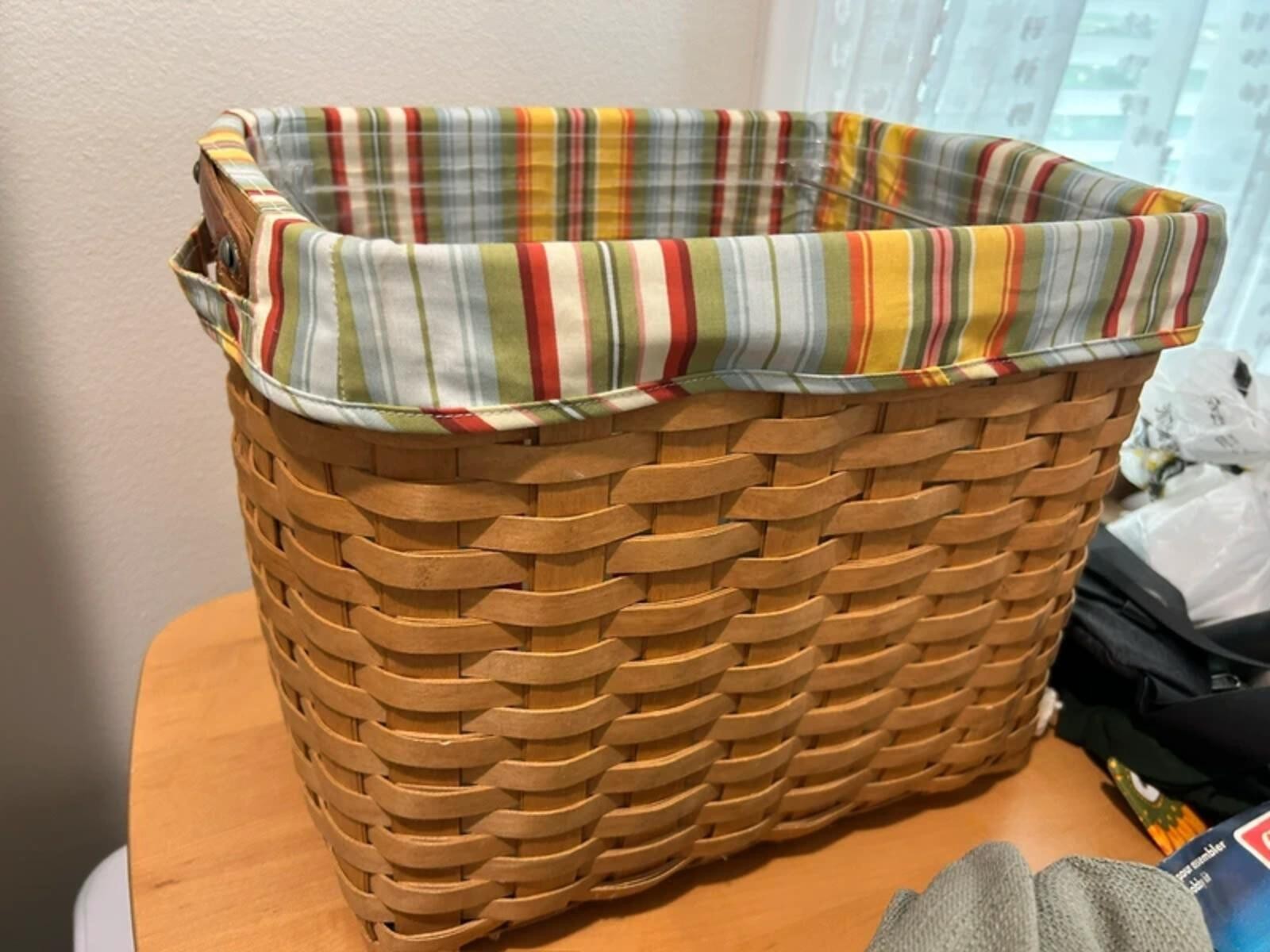 Longaberger Personal file basket set gallery