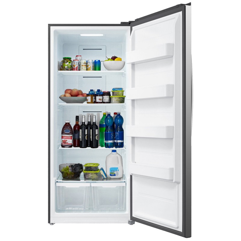 Upright Freezer 17 Cu.Ft Conversion Freezer/Refrigerator Frost Free Stainless gallery