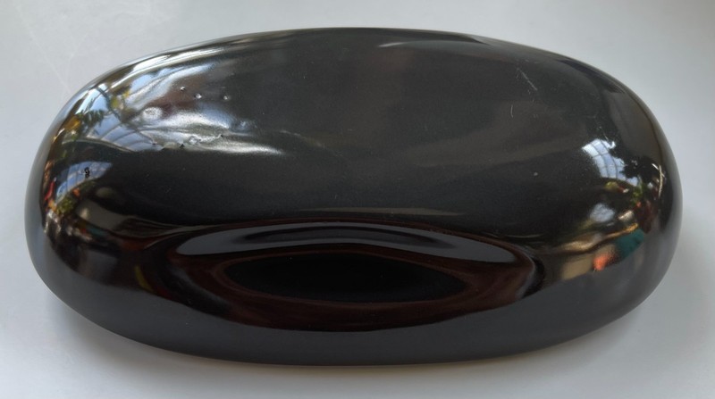 1950s Russel WRIGHT CHARCOAL Iroquois BUTTER Dish Keeper gallery
