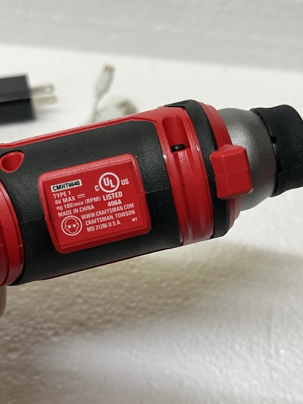 CRAFTSMAN CMHT6640 Type 1 - Tool & Charger Screwdriver gallery