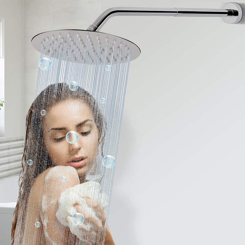 Shower Head Extension Arm, Shower Extender Water Outlet- Lowers Existing, Shower gallery