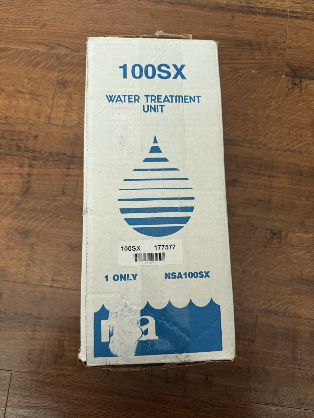 NSA 100SX Under Counter Bacteriostatic Poly Glass Water Filter W/ Fittings gallery