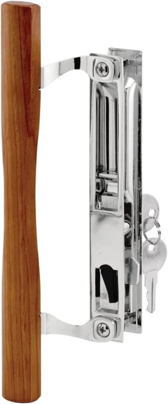 Quick Install Keyed Sliding Door Handle Set - Fits 6-5/8 in. Hole Spacing gallery