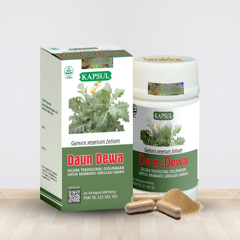3x Daun Dewa Leaf Extract Capsules 60s Bottle Bundle 300g – herbal bundle gallery