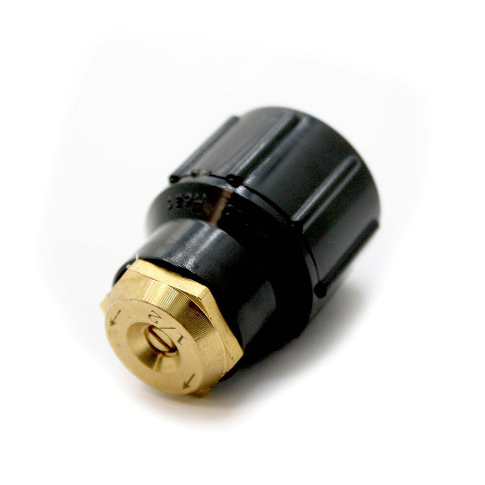 Thrifco 8430091 1/2" Plastic Shrub Spray Sprinkler with Brass Nozzle, 54039d gallery