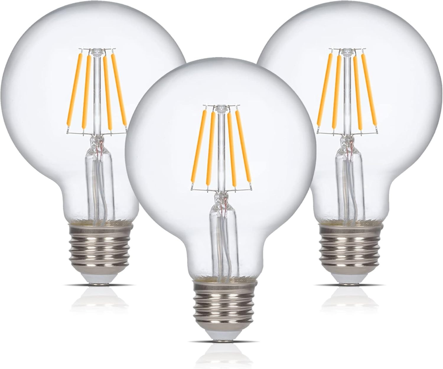 Simba Lighting LED Edison Vintage Vanity Globe Filament G25 (G80) Free shipping! gallery