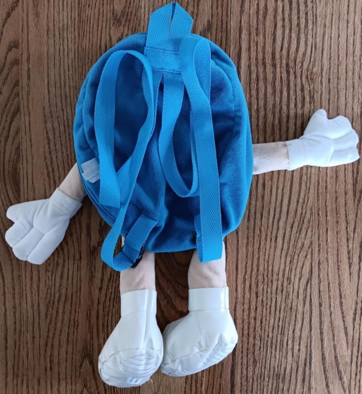 Blue M&M world small  bag 3