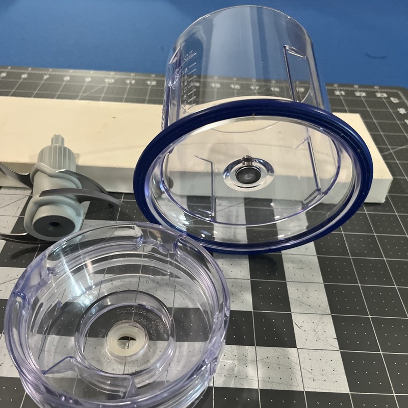 Ninja Master Prep Pro Blue 16 OZ / 2 Cup Chopper Bowl Cup Blade Replacement gallery