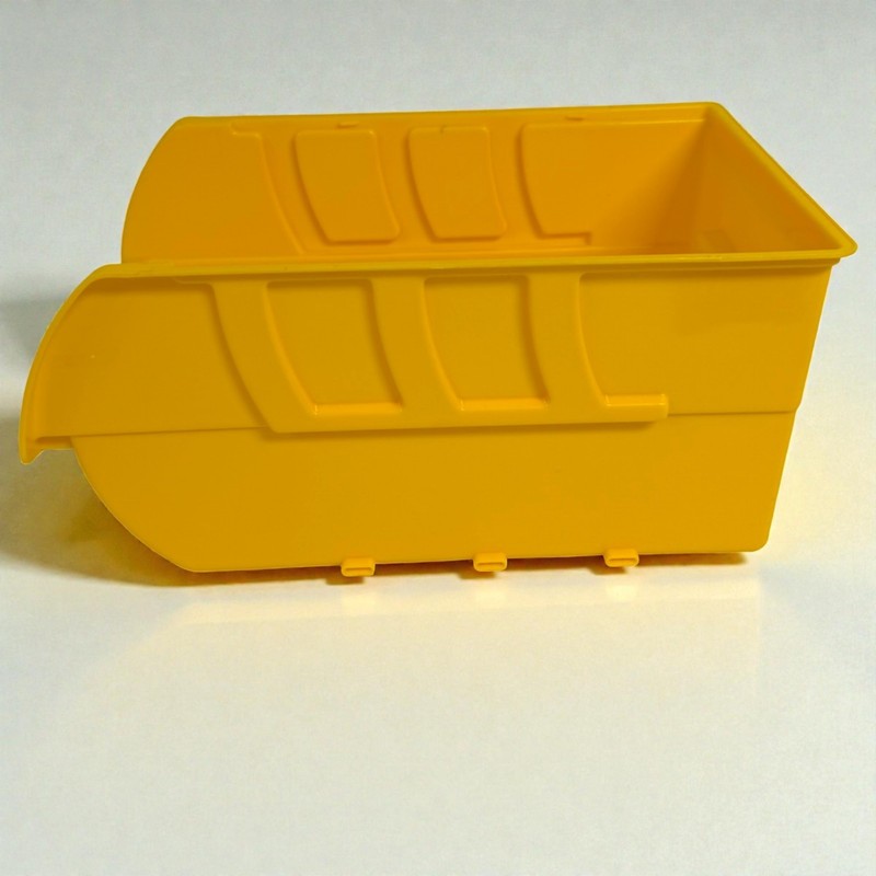 Homak Large Yellow Plastic Storage Bin – Stackable Tool & Parts Organizer gallery