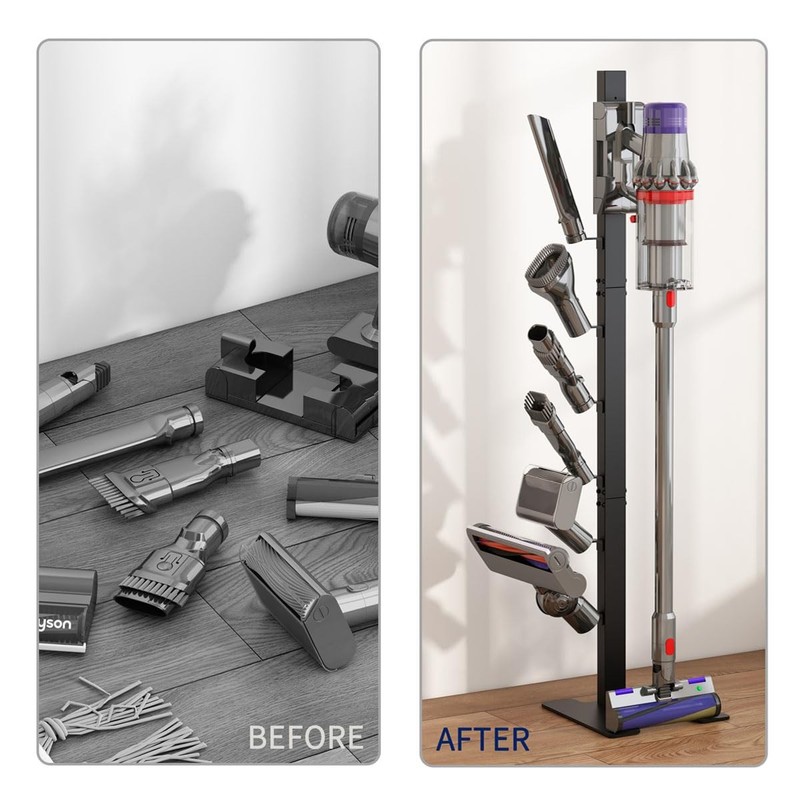 Vacuum Stand for Dyson, Storage Stand Docking Station Holder With Dyson V15 V... gallery