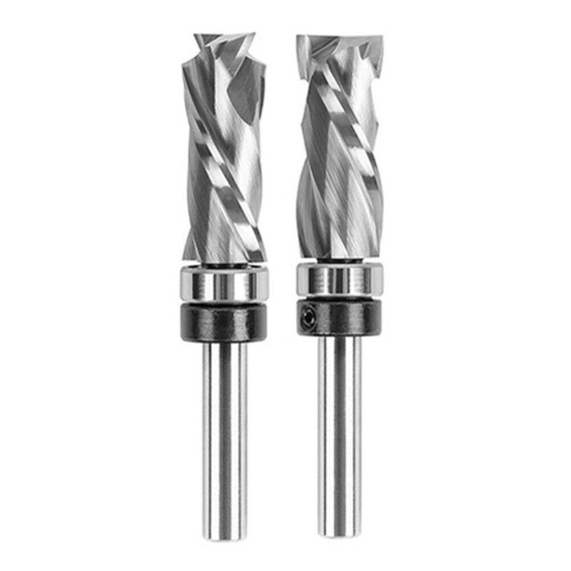 For Particleboard And Solid Wood Projects Spiral Flush Trim Router Bit gallery