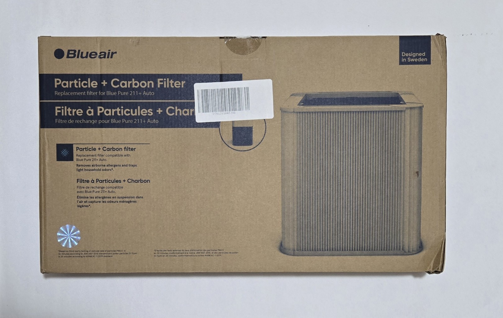 Blueair Blue Pure 211+ Auto, Particle & Carbon Replacement Filter New Sealed gallery