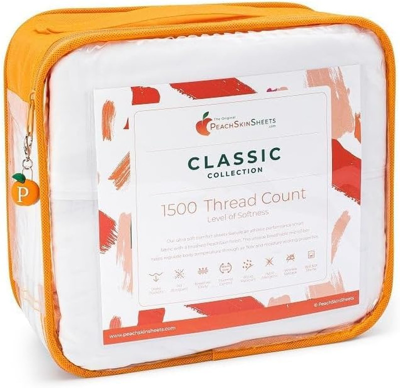 Extra Soft Vanilla Bean Queen Sheet Set - 1500TC Cooling for Hot Sleepers gallery
