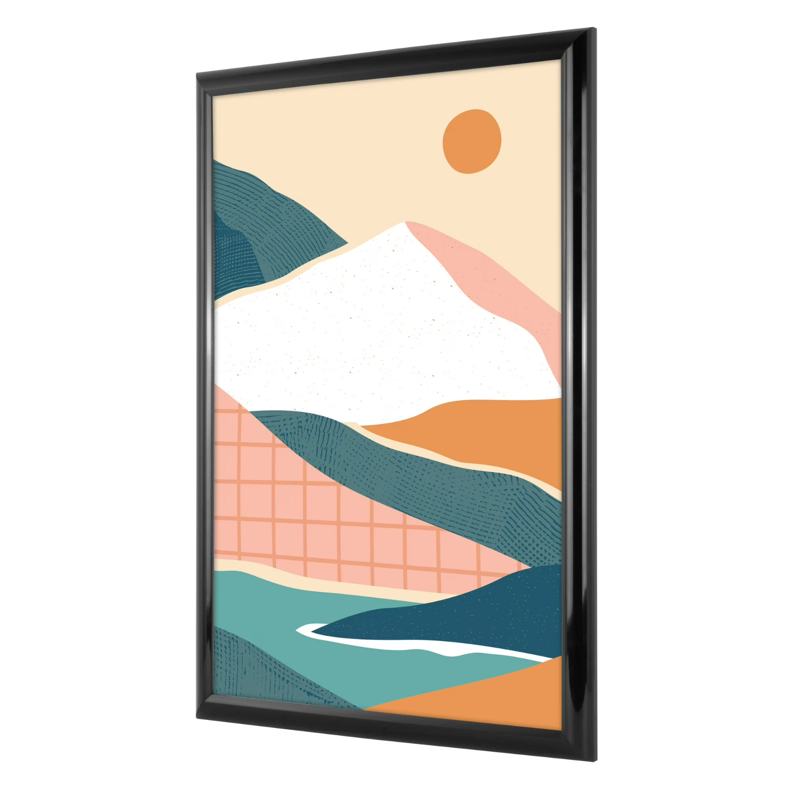Mainstays – 12x18 Picture Frame – Black Rounded Profile Wall Photo Frame gallery