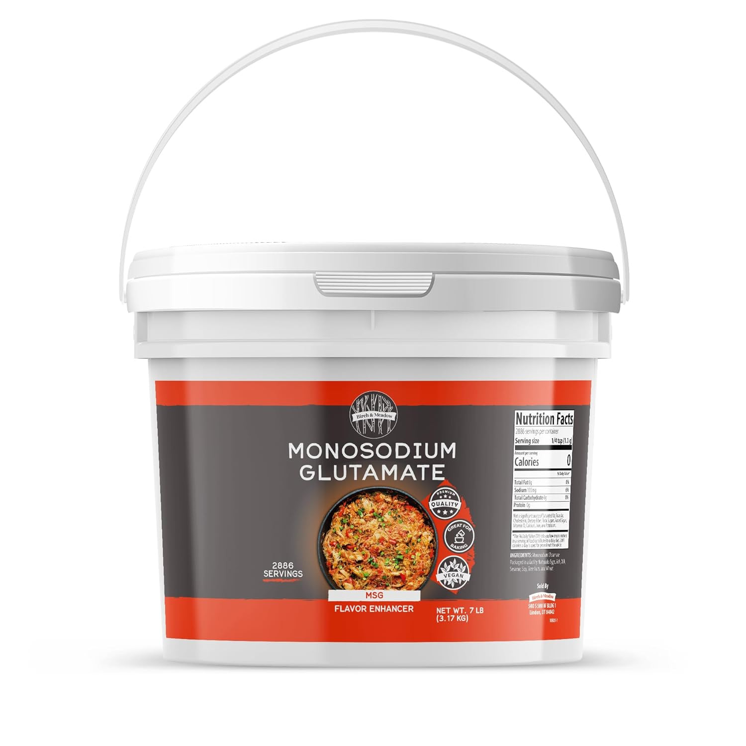 1 Gallon, MSG Powder, Monosodium Glutamate, Flavor Enhancer gallery