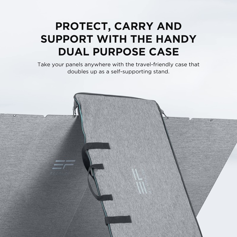 EcoFlow 400W Solar Panel Kit Self-supporting Waterproof Certified Refurbished gallery