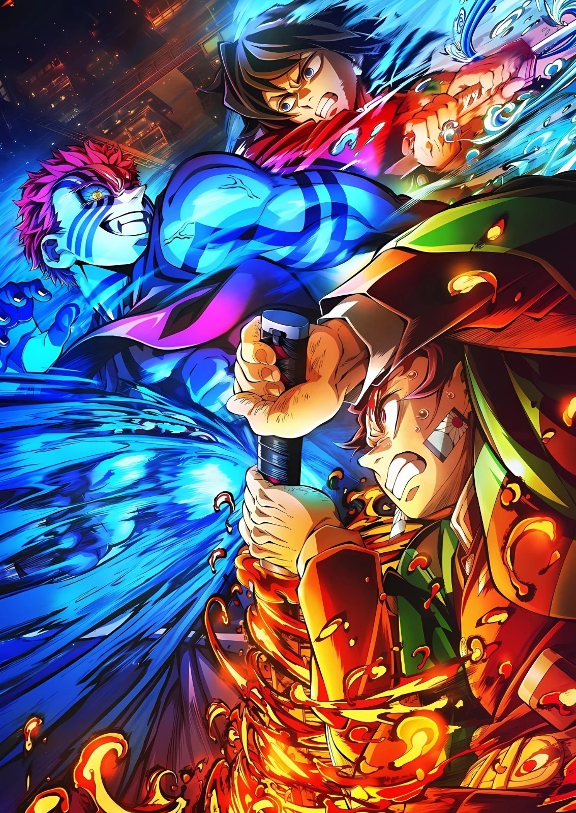 Demon Slayer Kimetsu No Yaiba Infinity Castle Poster print 11"x17" inches gallery