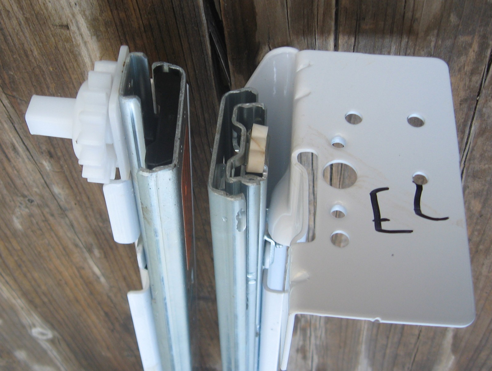 LG Kenmore Freezer Drawer Rail and Connector LEFT MGT42902802 MCD42341601 gallery